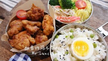 VIDEO: 【ENG】Tender Crispy Fried Chicken Bento 便当+国王节 lunchbox + King’s day 酥香鲜嫩炸鸡便当Vol.52