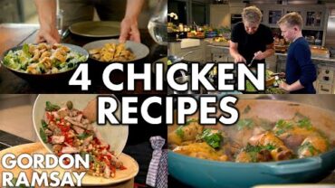 VIDEO: 4 Chicken Recipes | Gordon Ramsay