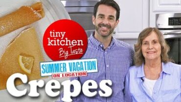 VIDEO: Crepes (ft. Mom) // Tiny Kitchen Big Taste
