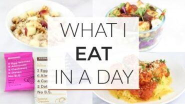 VIDEO: What I Eat In A Day | Working From Home