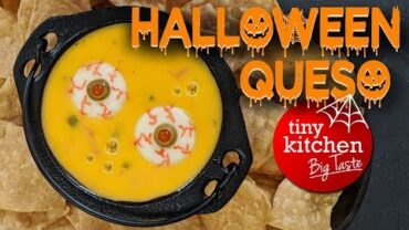 VIDEO: Halloween Queso Dip // Tiny Kitchen Big Taste