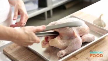 VIDEO: Every-Week Roast Chicken | Everyday Food with Sarah Carey