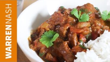 VIDEO: Beef Curry Recipe – Indian style – Recipes by Warren Nash