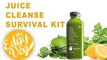 VIDEO: Juice Cleanse Survival Kit with Good Life Cleanse | Edgy Veg