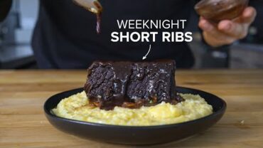 VIDEO: Why Braised Short Ribs are a perfect make ahead meal.