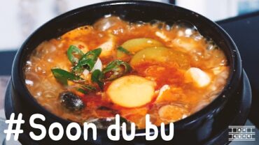 VIDEO: 달걀 톡 ~! 보글보글 바지락 순두부찌개 끓이기~* : 초의 데일리쿡