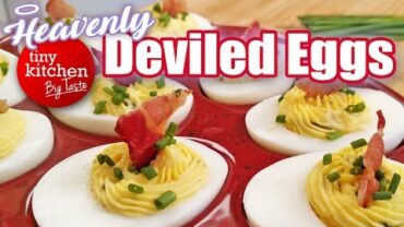 VIDEO: Heavenly Deviled Eggs // Tiny Kitchen Big Taste