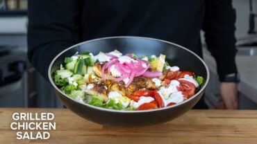 VIDEO: The Grilled Chicken Dinner Salad everyone needs