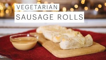 VIDEO: VEGAN Thanksgiving Recipe: Vegetarian Sausage Rolls | Edgy Veg
