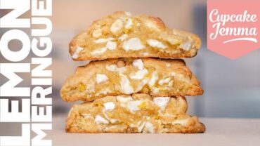 VIDEO: Lemon Meringue NY Cookies Recipe with Sally and Dane | Cupcake Jemma Channel