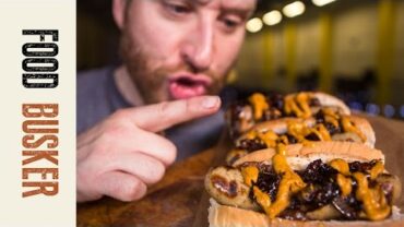 VIDEO: Bratwurst with Mulled wine Onions | John Quilter