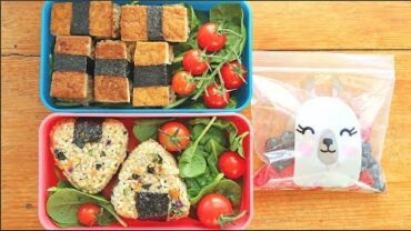 VIDEO: “BACK TO SCHOOL” BENTO-STYLE LUNCH RECIPES!! 🍙🍱 (VEGAN)
