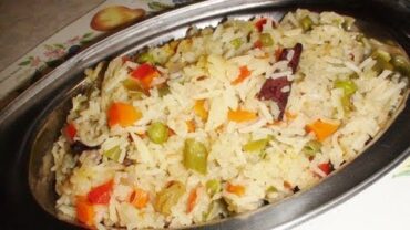 VIDEO: Vegetable Pulao (Pulav Rice) – Video Recipe by Bhavna