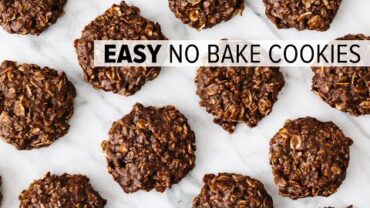 VIDEO: NO BAKE COOKIES | easy chocolate oatmeal cookie recipe