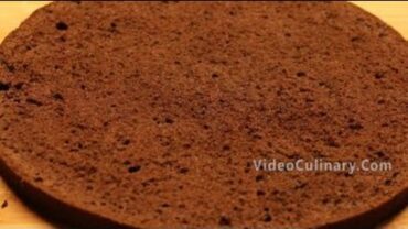 VIDEO: Simple Chocolate Sponge Recipe – Video Culinary