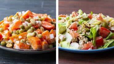 VIDEO: 10 Healthy Salad Recipes For Weight Loss