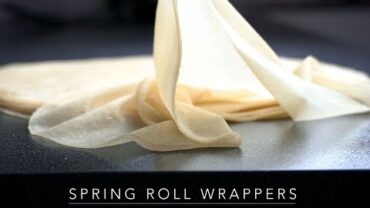 VIDEO: spring roll wrappers, samosa patti, samosa sheets, how to make and how to fold it in three easy ways