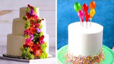 VIDEO: 15 Amazing Cake Decoration Ideas to Impress Your Wedding Guests!! | Cake Tutorials by So Yummy