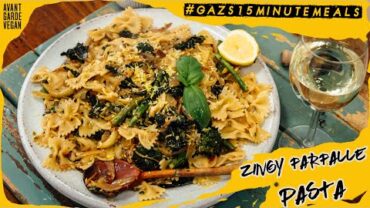VIDEO: BEST PASTA I’VE EVER MADE & EATEN | #Gazs15MinuteMeals