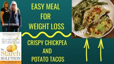 VIDEO: Crispy Chickpea And Potato Tacos / The Starch Solution
