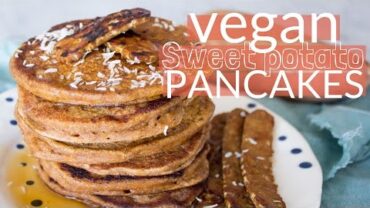 VIDEO: How to Make Vegan Sweet Potato Pancakes