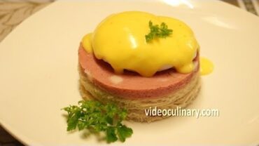 VIDEO: Classic Hollandaise Sauce Recipe – VideoCulinary.com