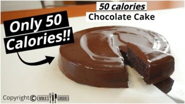 VIDEO: ONLY 50 Calories CHOCOLATE CAKE ! Yes, it’s Possible and it’s AMAZING!