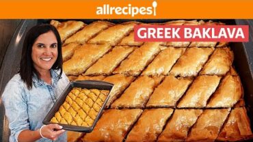VIDEO: How to Make Greek Baklava | Phyllo Pastry | Allrecipes.com