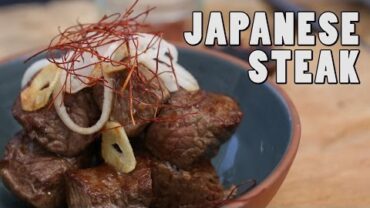 VIDEO: JAPANESE STEAK | RECIPE | John Quilter