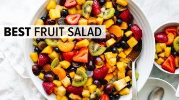 VIDEO: FRUIT SALAD | the best recipe (and so easy!)