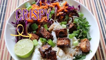 VIDEO: Crispy Air Fryer tofu