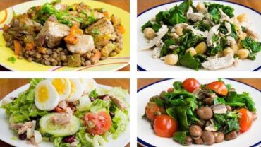VIDEO: 4 Healthy Lunch Ideas To Lose Weight | Easy Healthy Recipes