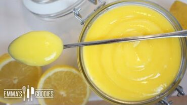 VIDEO: Silky Lemon Curd Recipe – Lemon Curd Filling for Cakes ,Tarts and More