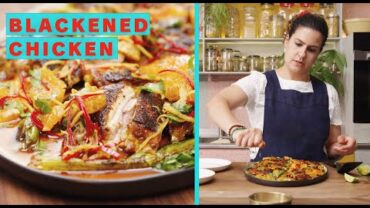 VIDEO: Blackened chicken with caramel and clementine dressing | OTK Extra Good Things