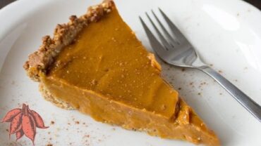 VIDEO: Vegan Sweet Potato Pie | Easy Thanksgiving Recipe
