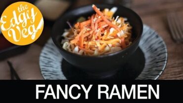 VIDEO: College Dorm Food: Vegan Ramen Recipe Hack | The Edgy Veg