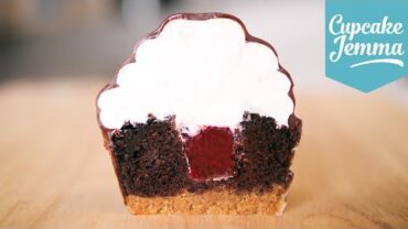 VIDEO: Chocolate Teacake High-Hat Cupcake Recipe | Cupcake Jemma