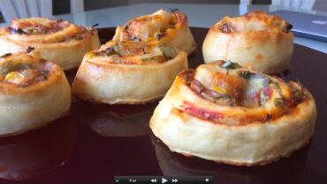 VIDEO: pizza rolls