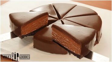 VIDEO: The Easiest CHOCOLATE CHEESECAKE RECIPE ! No Oven / No Bake!