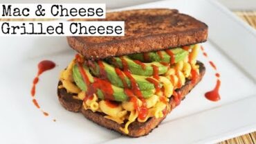 VIDEO: Vegan Mac and Cheese Grilled Cheese Sandwich