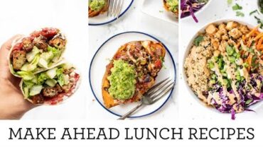 VIDEO: MEAL PREP LUNCH & DINNER RECIPES | Easy Make Ahead Meals