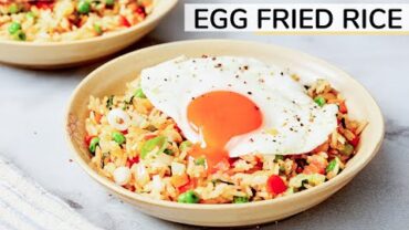 VIDEO: EASY EGG FRIED RICE | Healthy Recipe with Happy Egg
