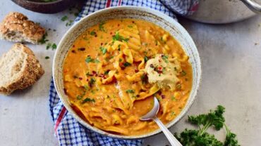VIDEO: Creamy Vegan Lasagna Soup | You’ll Make This Recipe Every Day!