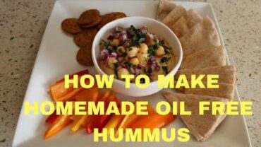 VIDEO: How to make homemade hummus