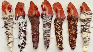 VIDEO: ❤️ CHOCOLATE BACON TASTE TEST – RECIPES WITH BACON