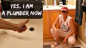 VIDEO: HOW TO UNCLOG A SINK – I AM NOW A PLUMBER – HOW TO UNCLOG A BATHROOM SINK