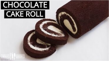 VIDEO: THE BEST Chocolate Cake Roll! Chocolate Swiss Roll Recipe