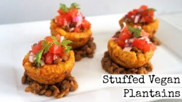 VIDEO: Stuffed Plantain Cups