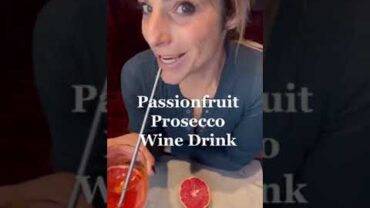 VIDEO: Prosecco Wine Cocktail |Short|