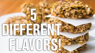 VIDEO: Healthy Oatmeal Cookies Recipe – 5 Flavors Easy To Make – Weight loss Recipe